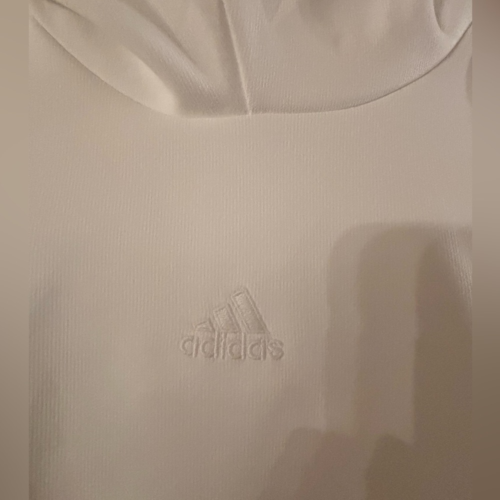 Adidas Women's White Tracksuit Set XL Hoodie and L joggers NWT! - Picture 3 of 13